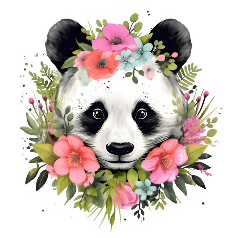 Rubbyoo Happy Panda -1 Wooden Jigsaw Puzzle - A3 - Wooden Gift Packaging - image 0