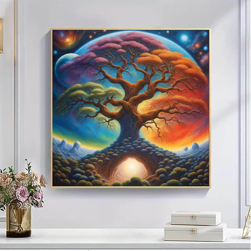 Rubbyoo Cosmic Tree Of Life - Wooden Jigsaw Puzzle - image 5