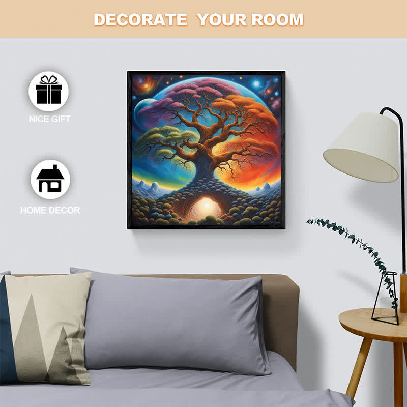 Rubbyoo Cosmic Tree Of Life - Wooden Jigsaw Puzzle - image 8