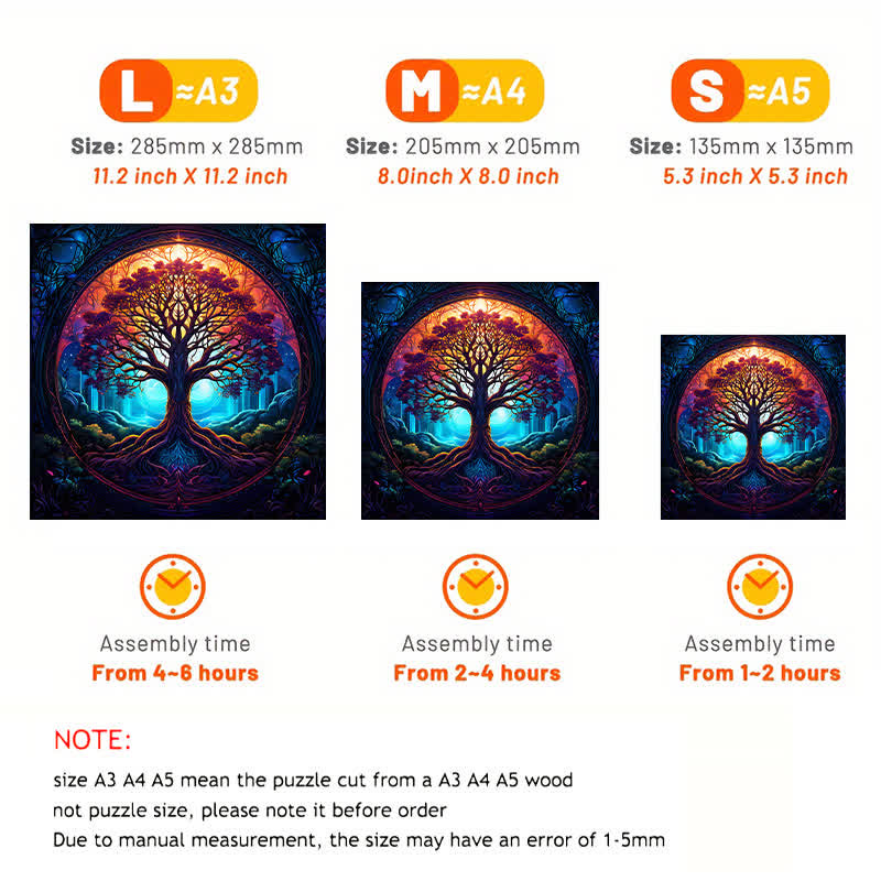 Rubbyoo Celtic Tree Of Life - 2 Wooden Jigsaw Puzzle - image 2