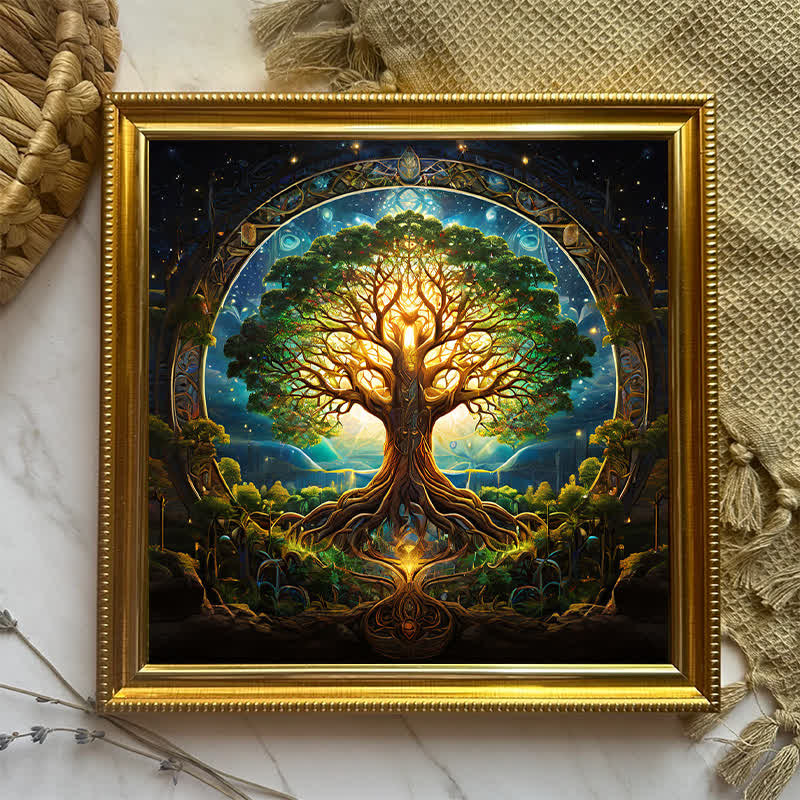 Rubbyoo Mythical Tree Of The World Yggdrasil - 2 Wooden Jigsaw Puzzle - image 6