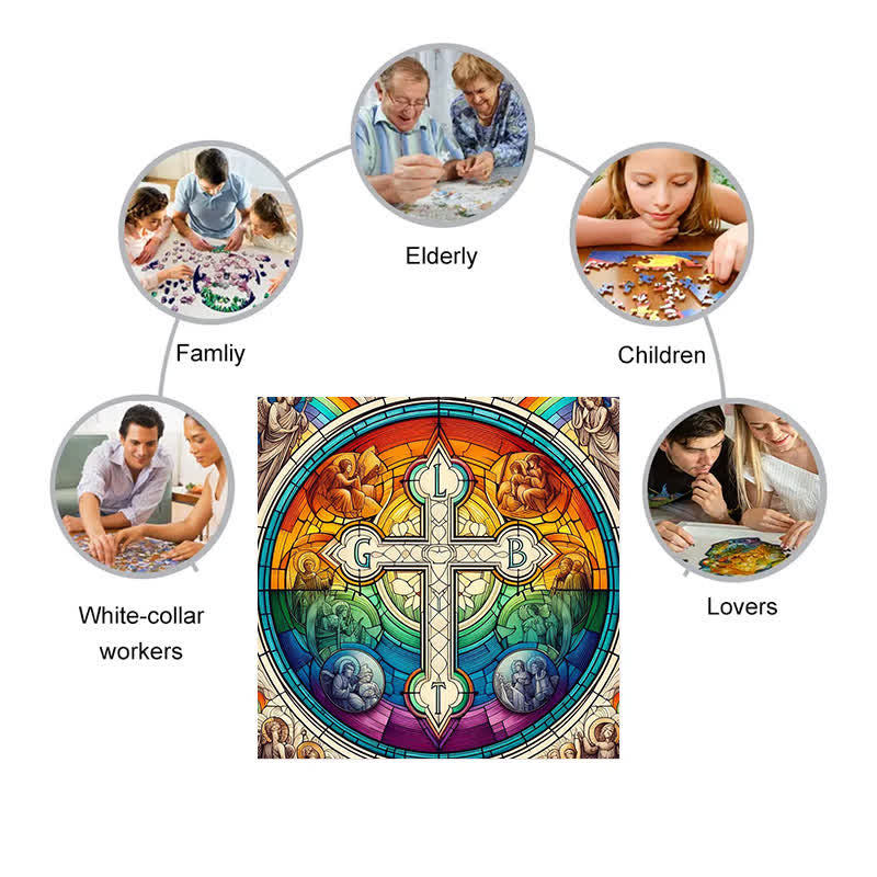 Rubbyoo The Best Holycross  - Wooden Jigsaw Puzzle - image 3