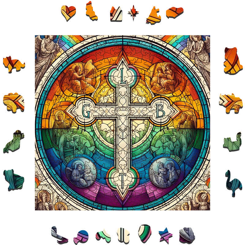 Rubbyoo The Best Holycross  - Wooden Jigsaw Puzzle - image 1