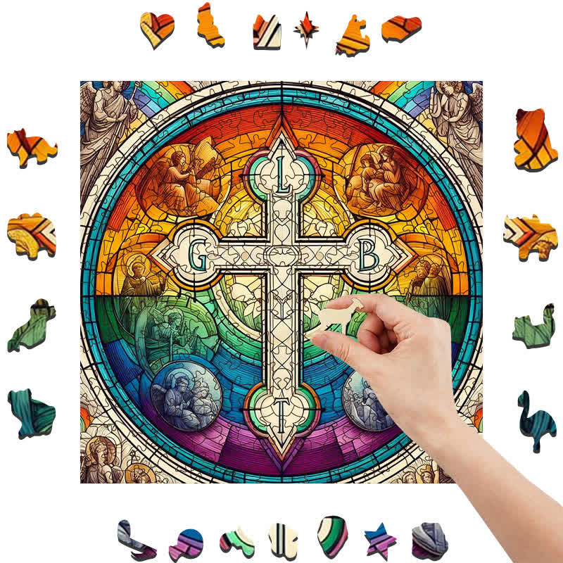 Rubbyoo The Best Holycross  - Wooden Jigsaw Puzzle - image 6