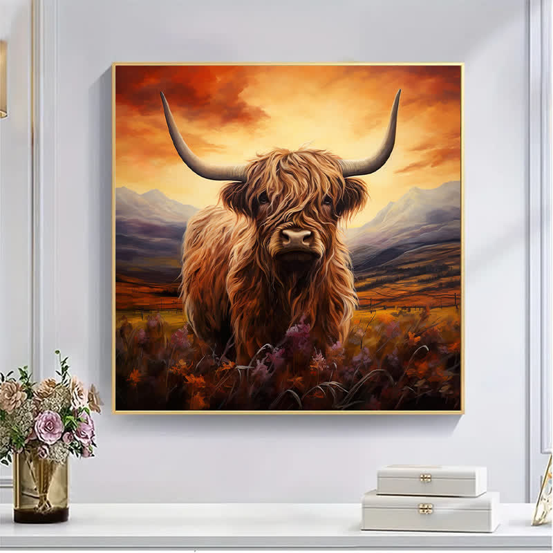 Rubbyoo Highland Cow - Wooden Jigsaw Puzzle - image 4