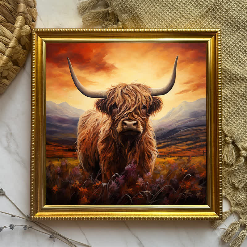Rubbyoo Highland Cow - Wooden Jigsaw Puzzle - image 7
