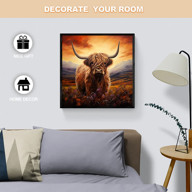 Rubbyoo Highland Cow - Wooden Jigsaw Puzzle - image 8