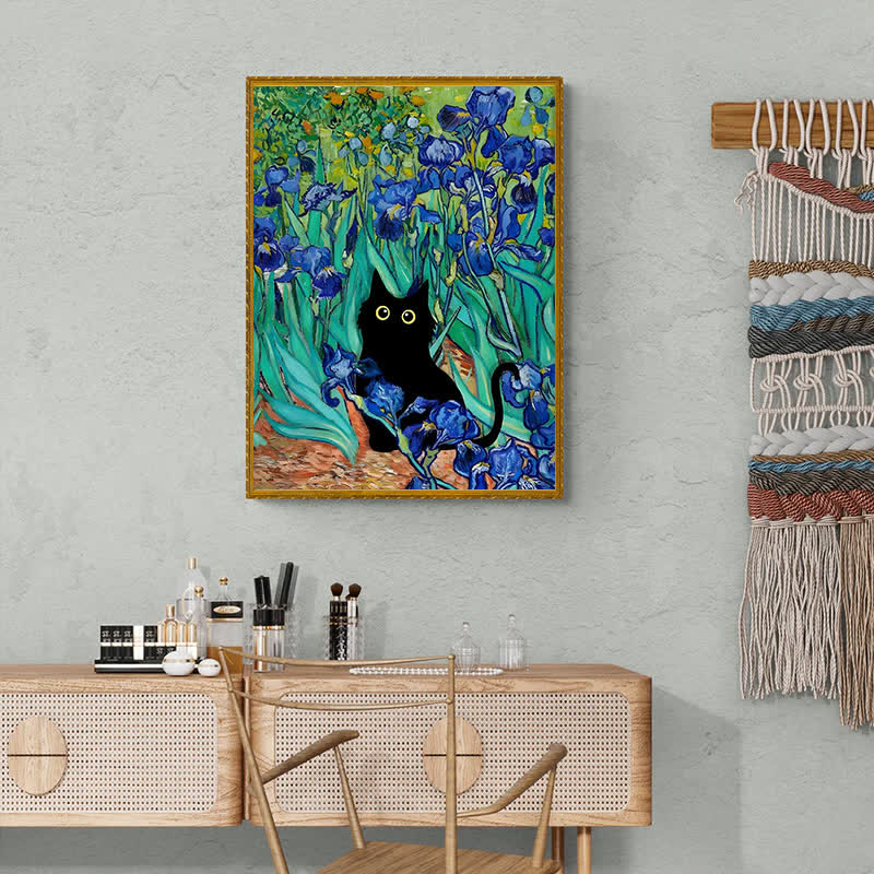 Rubbyoo Irises Cat - Wooden Jigsaw Puzzle - image 6