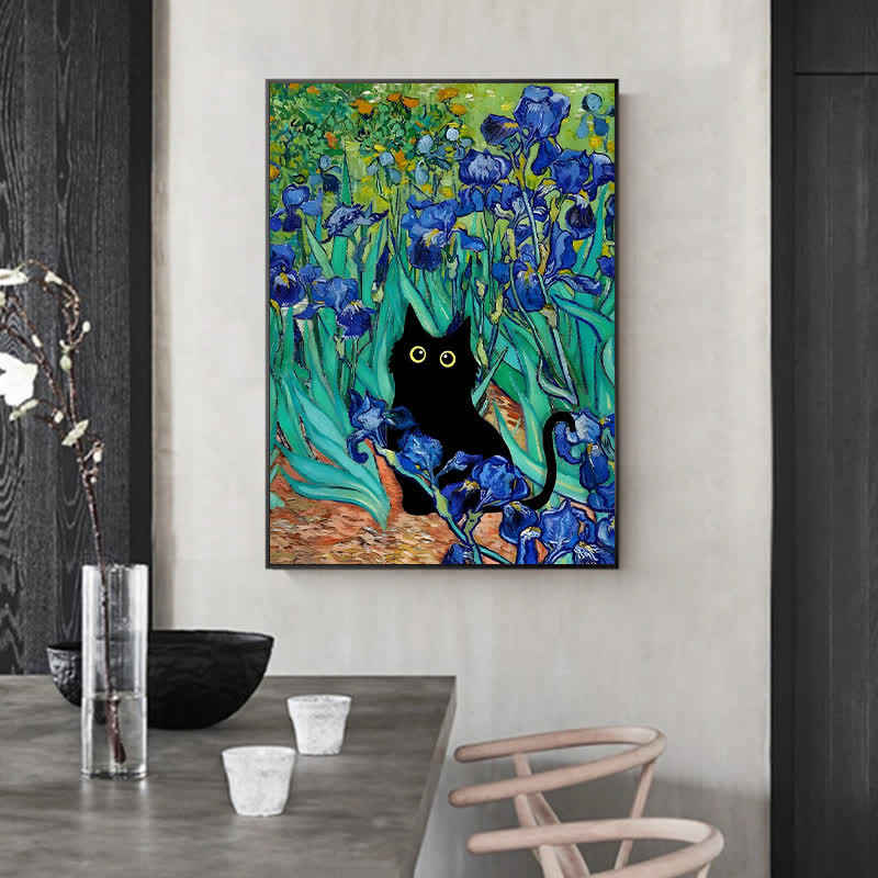 Rubbyoo Irises Cat - Wooden Jigsaw Puzzle - image 8