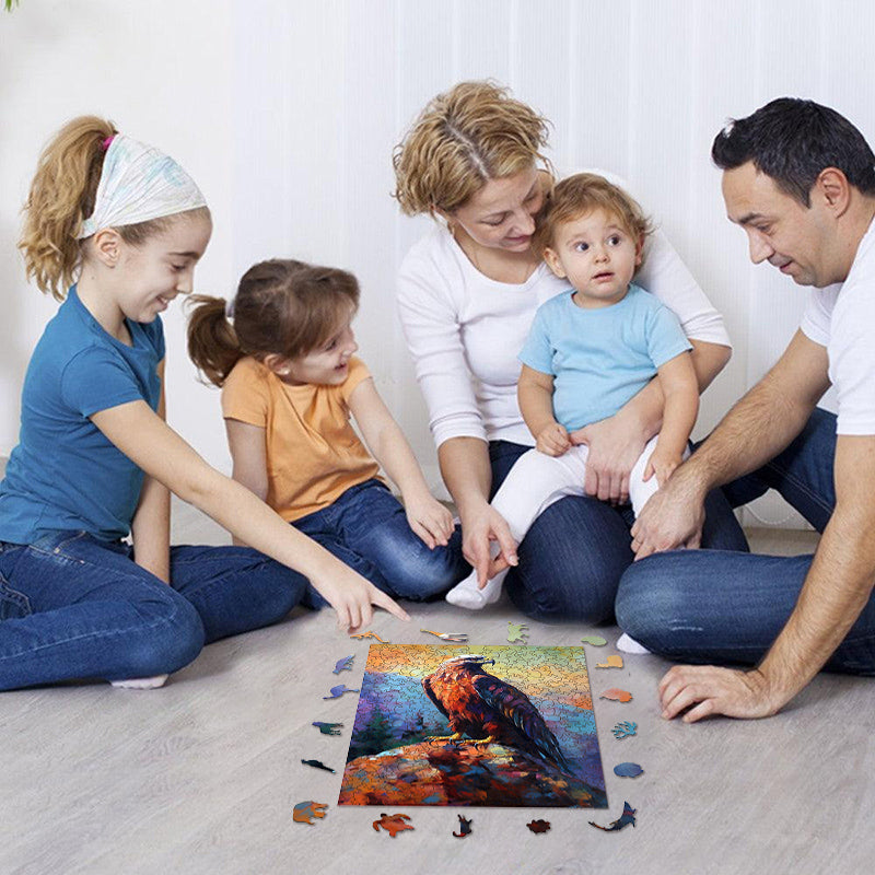 Rubbyoo Eagle's Domain at Pikes Peak - Wooden Jigsaw Puzzle  - image 3