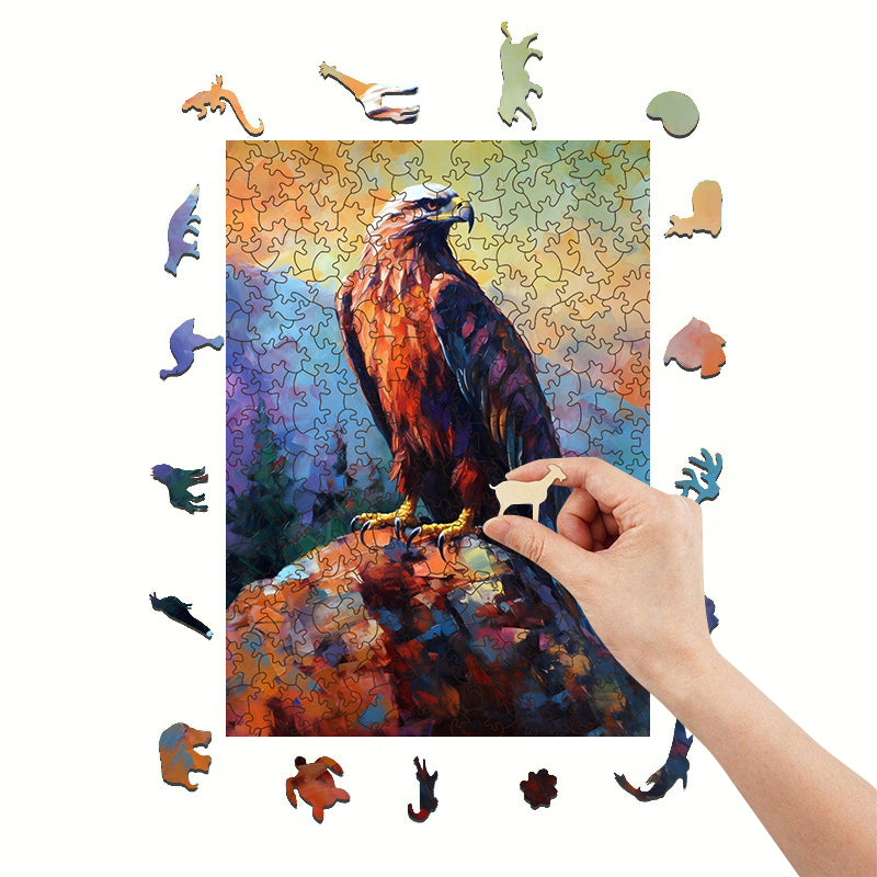 Rubbyoo Eagle's Domain at Pikes Peak - Wooden Jigsaw Puzzle  - image 7