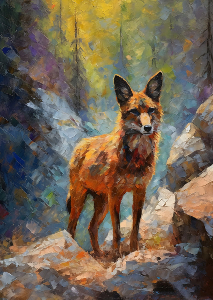 Rubbyoo Coyote's Perch in Yosemite - Wooden Jigsaw Puzzle  - A3 - Wooden Gift Packaging - image 0