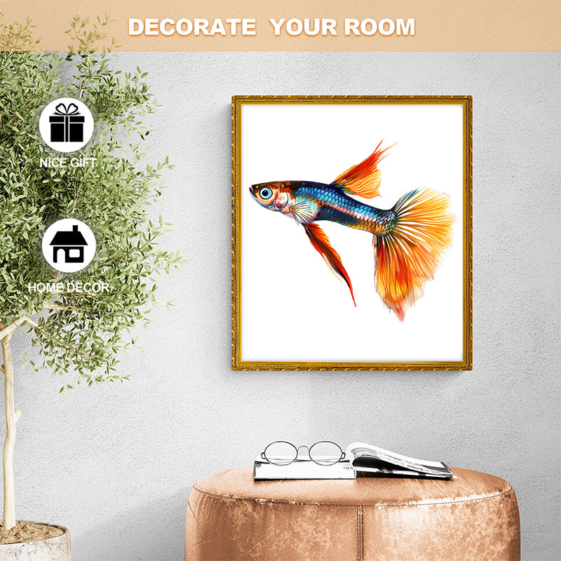 Rubbyoo Colorful tropical fish - Wooden Jigsaw Puzzle  - image 8