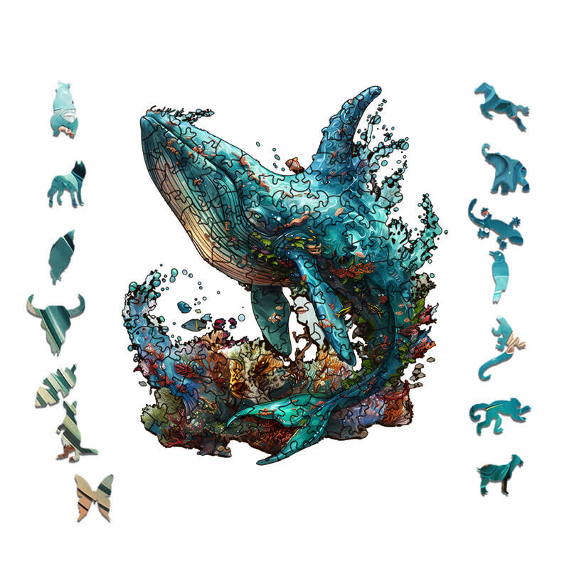 Sea Creature - Wooden Jigsaw Puzzle - image 1