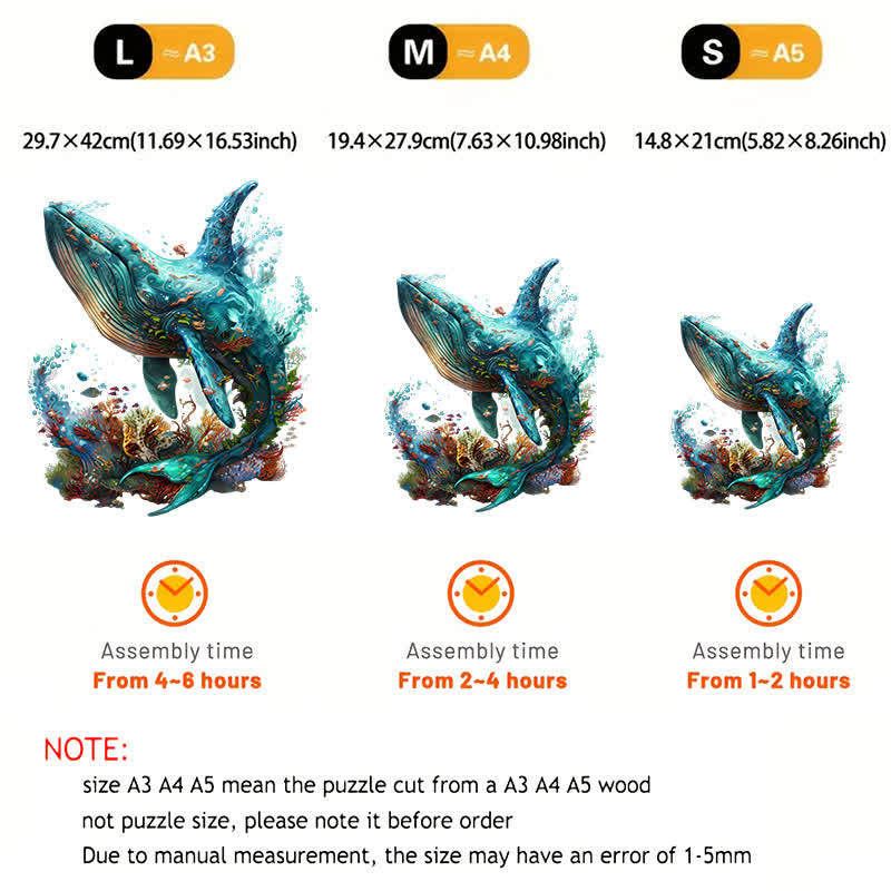 Sea Creature - Wooden Jigsaw Puzzle - image 2