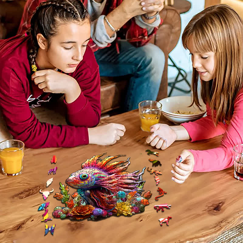Colorful Fishe - Wooden Jigsaw Puzzle - image 2