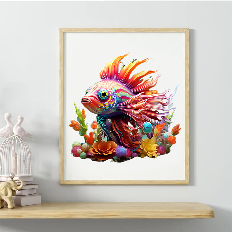 Colorful Fishe - Wooden Jigsaw Puzzle - image 7