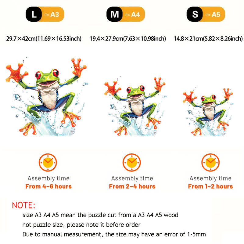 Frog Jumping Day - Wooden Jigsaw Puzzle - image 4