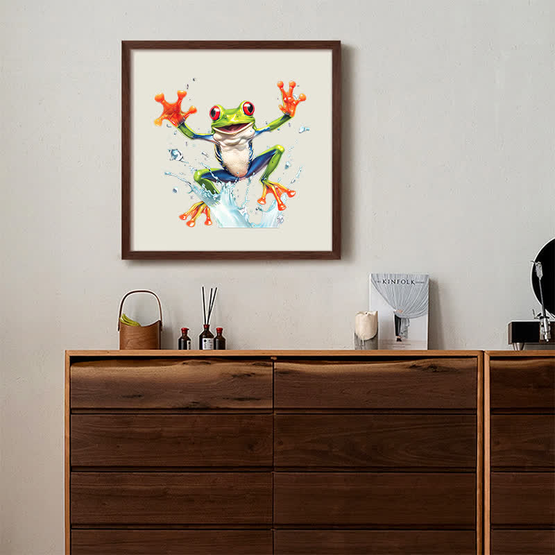 Frog Jumping Day - Wooden Jigsaw Puzzle - image 8