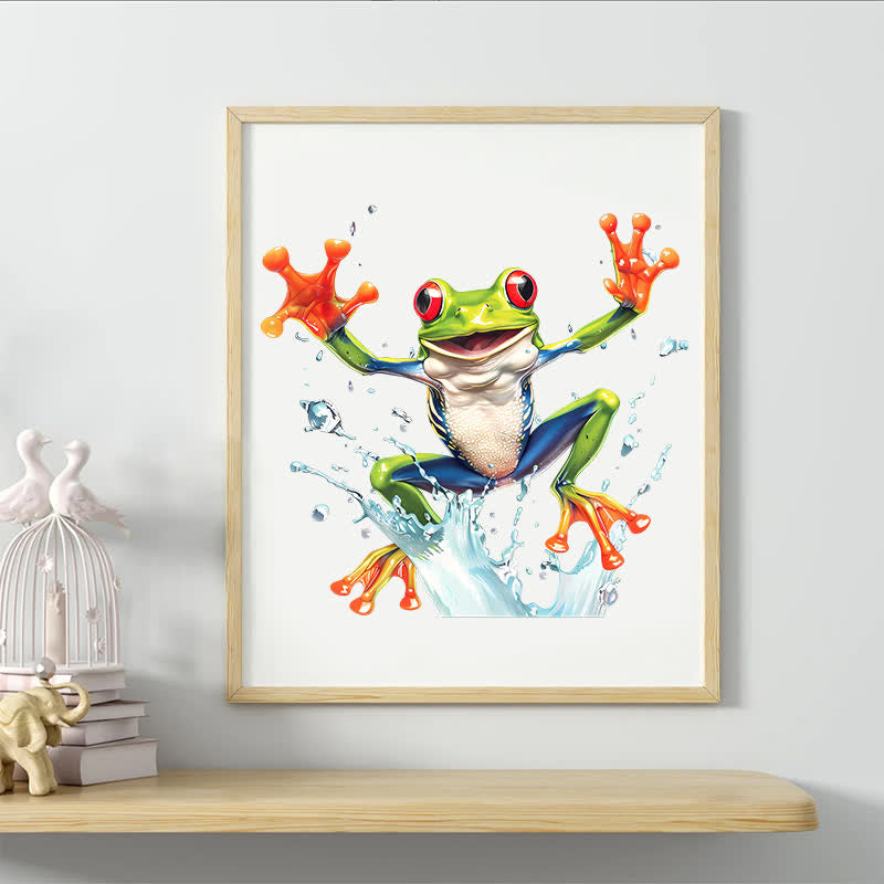 Frog Jumping Day - Wooden Jigsaw Puzzle - image 6
