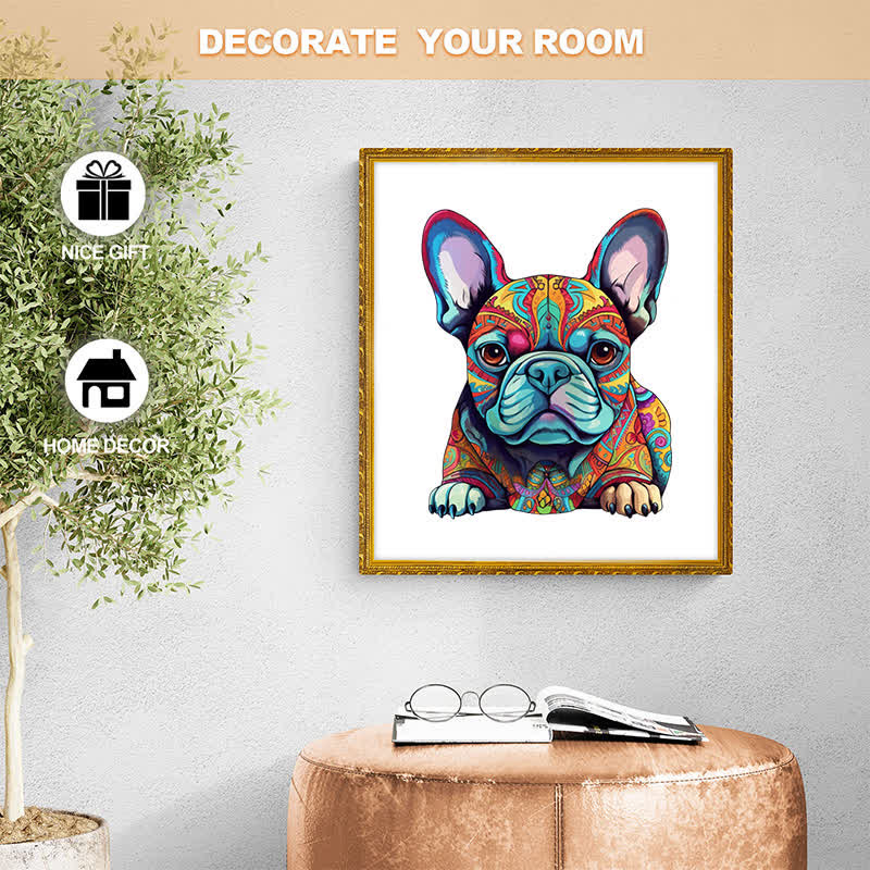 French Bulldog Hungarian Dog - Wooden Jigsaw Puzzle - image 7