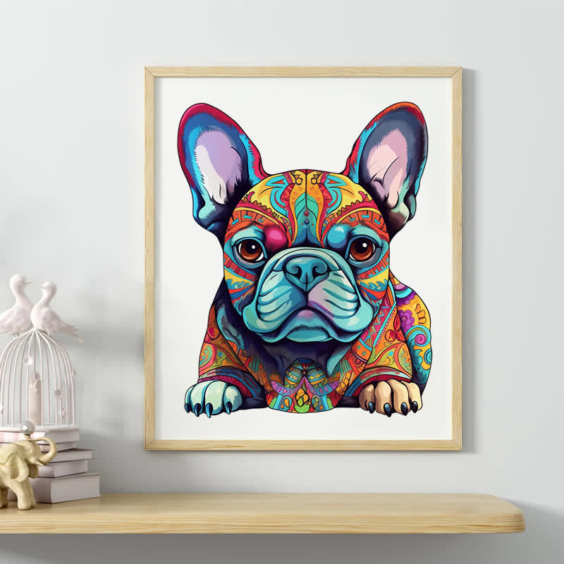 French Bulldog Hungarian Dog - Wooden Jigsaw Puzzle - image 4