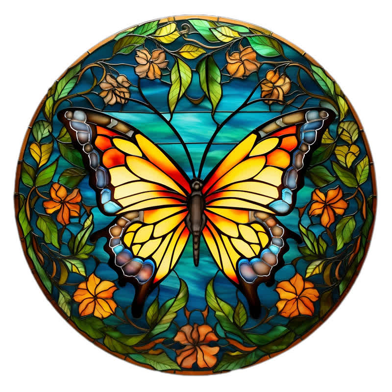 Garden Butterfly -1 Wooden Jigsaw Puzzle - A3 - Wooden Gift Packaging - image 0