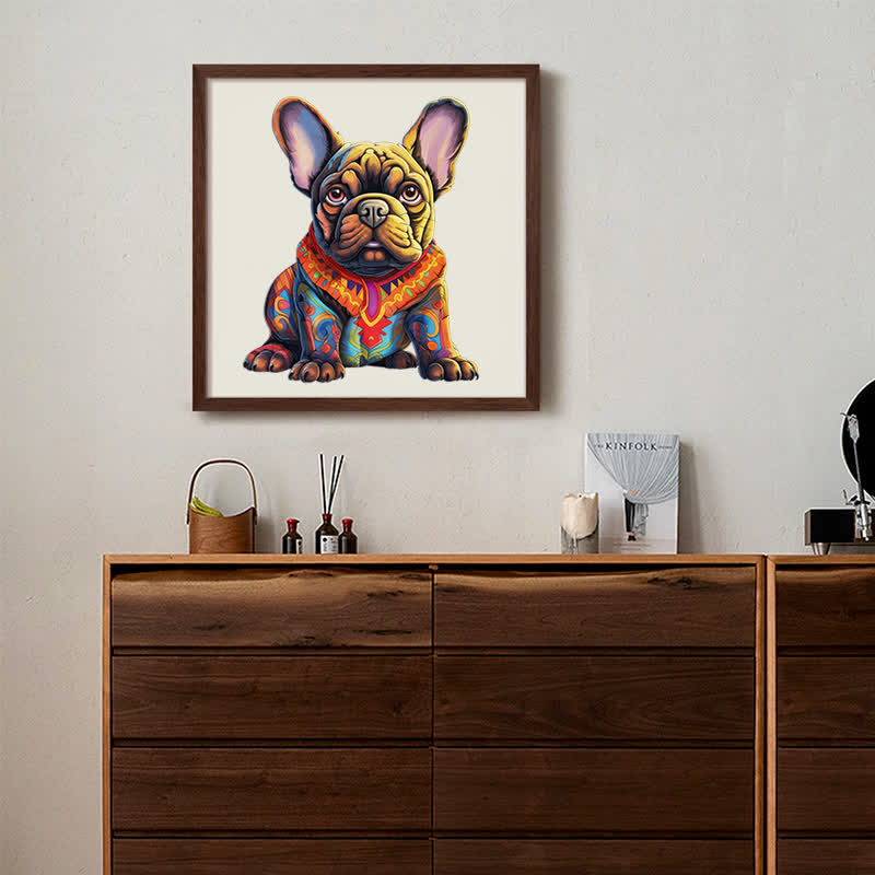 French Bulldog Hungarian Dog -2 Wooden Jigsaw Puzzle - image 7