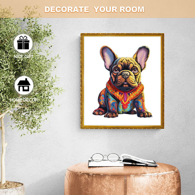 French Bulldog Hungarian Dog -2 Wooden Jigsaw Puzzle - image 8