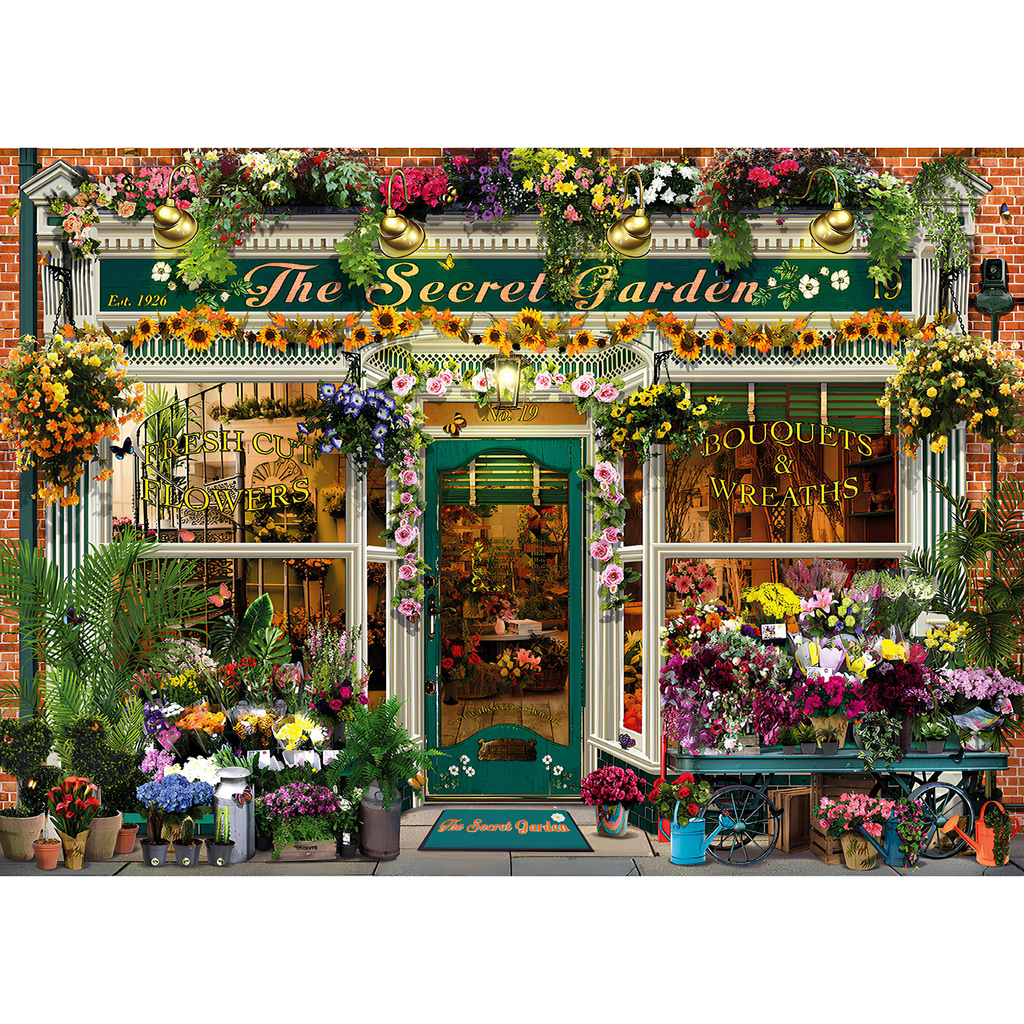 The Secret Garden - Wooden Jigsaw Puzzle - A2 (500 PCS) - Wooden Gift Packaging - image 0