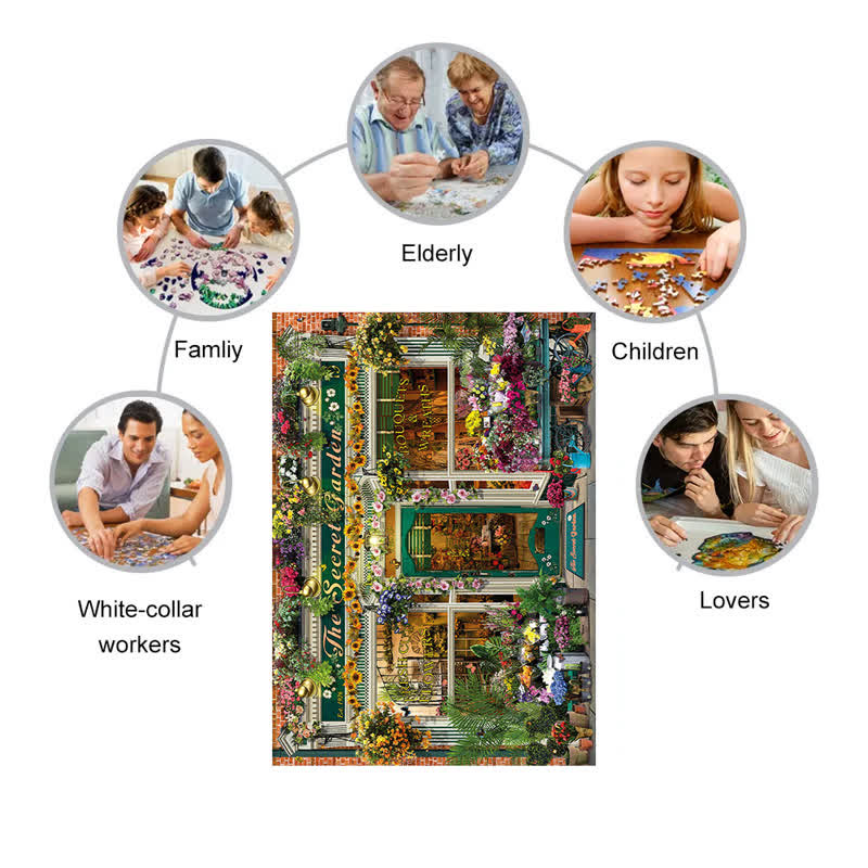 The Secret Garden - Wooden Jigsaw Puzzle - image 4