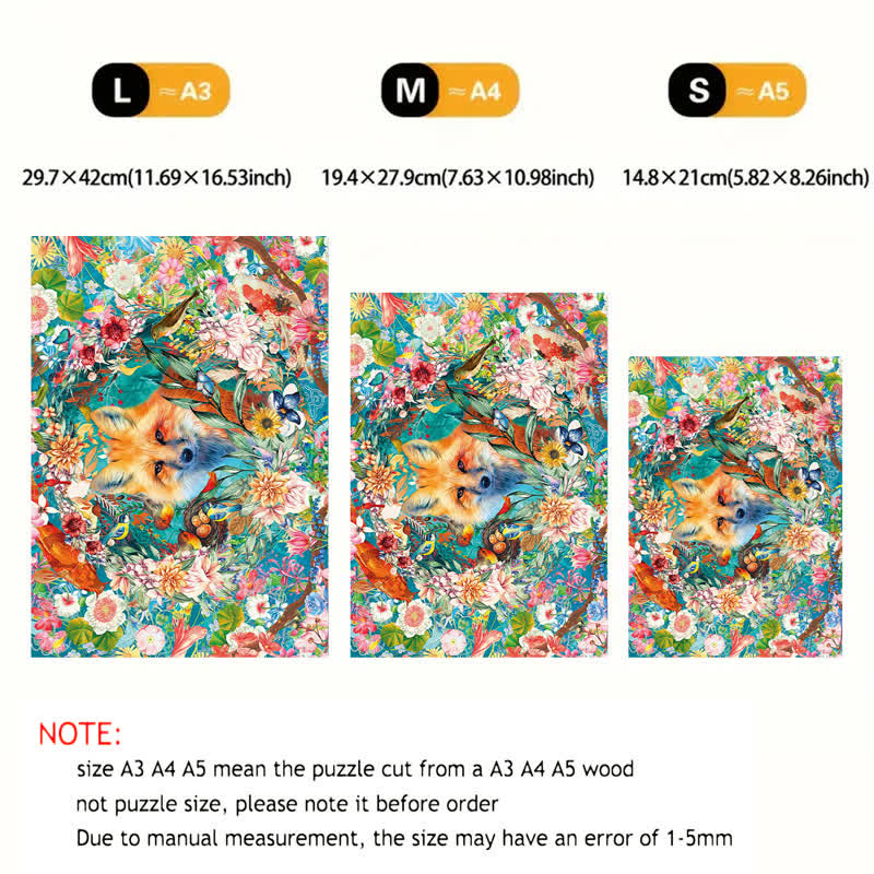 Fox in Color - Wooden Jigsaw Puzzle - image 2