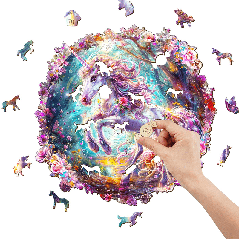 Elf Pony - Wooden Jigsaw Puzzle - image 4