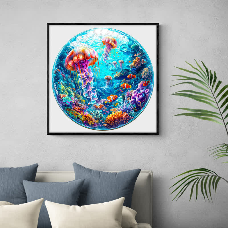 Spherical Ocean - Wooden Jigsaw Puzzle - image 3