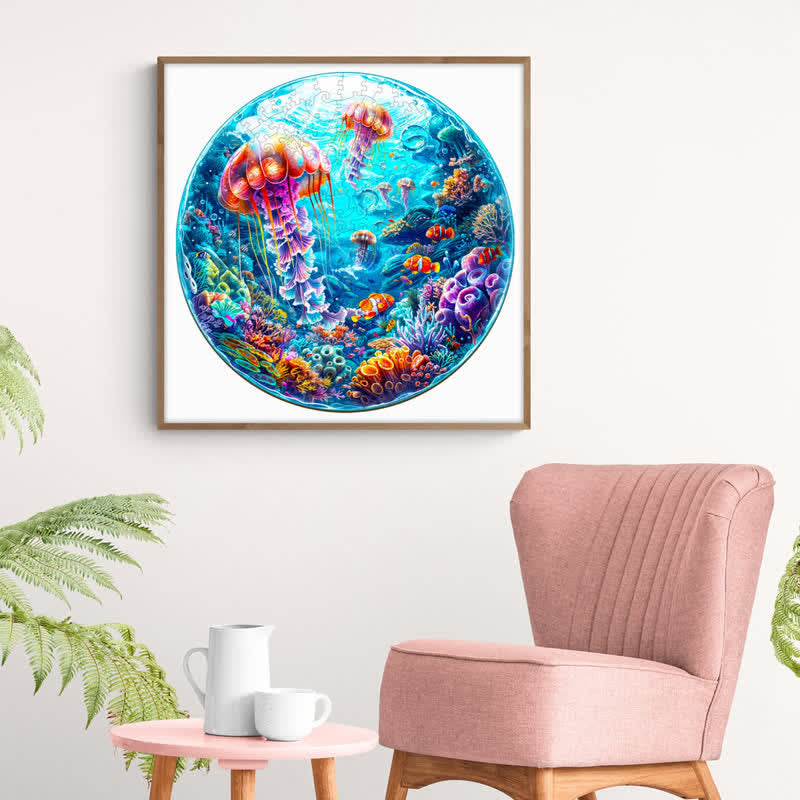 Spherical Ocean - Wooden Jigsaw Puzzle - image 5