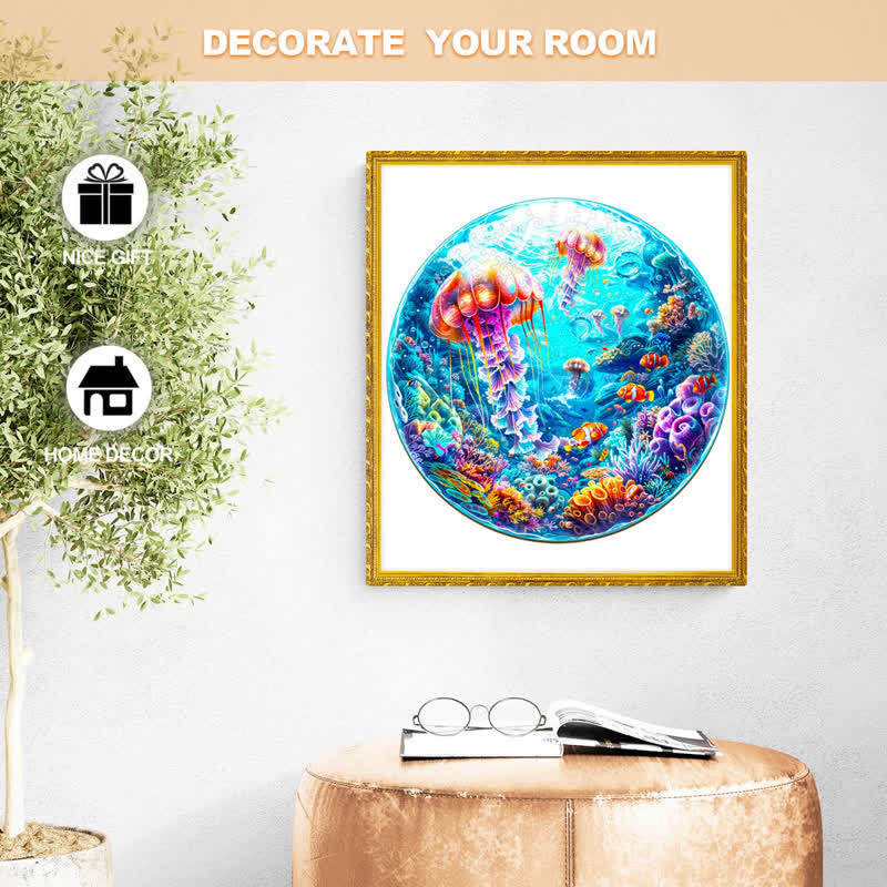 Spherical Ocean - Wooden Jigsaw Puzzle - image 6
