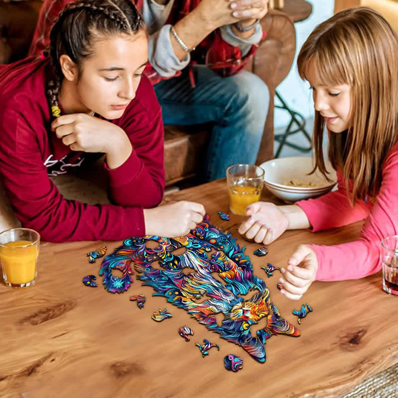 Maine Cat - Wooden Jigsaw Puzzle - image 2