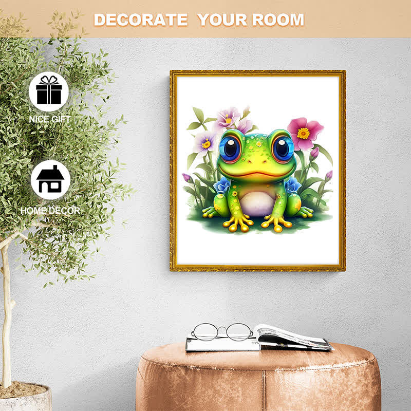 Cute Frog -1 Wooden Jigsaw Puzzle - image 7