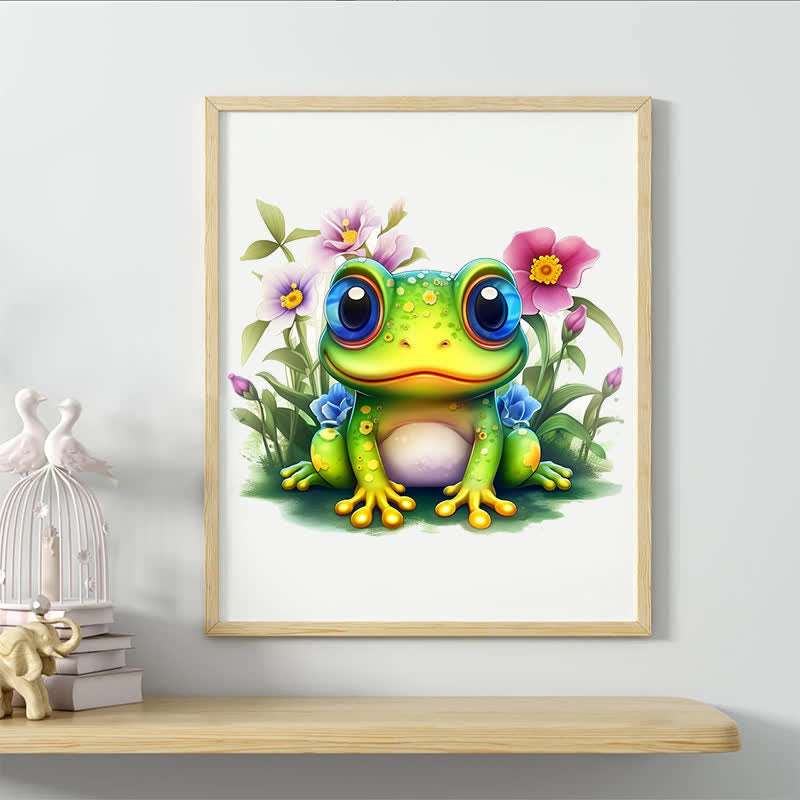 Cute Frog -1 Wooden Jigsaw Puzzle - image 6