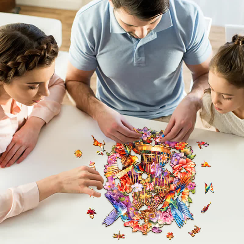 Garden Symphony - Wooden Jigsaw Puzzle - image 4