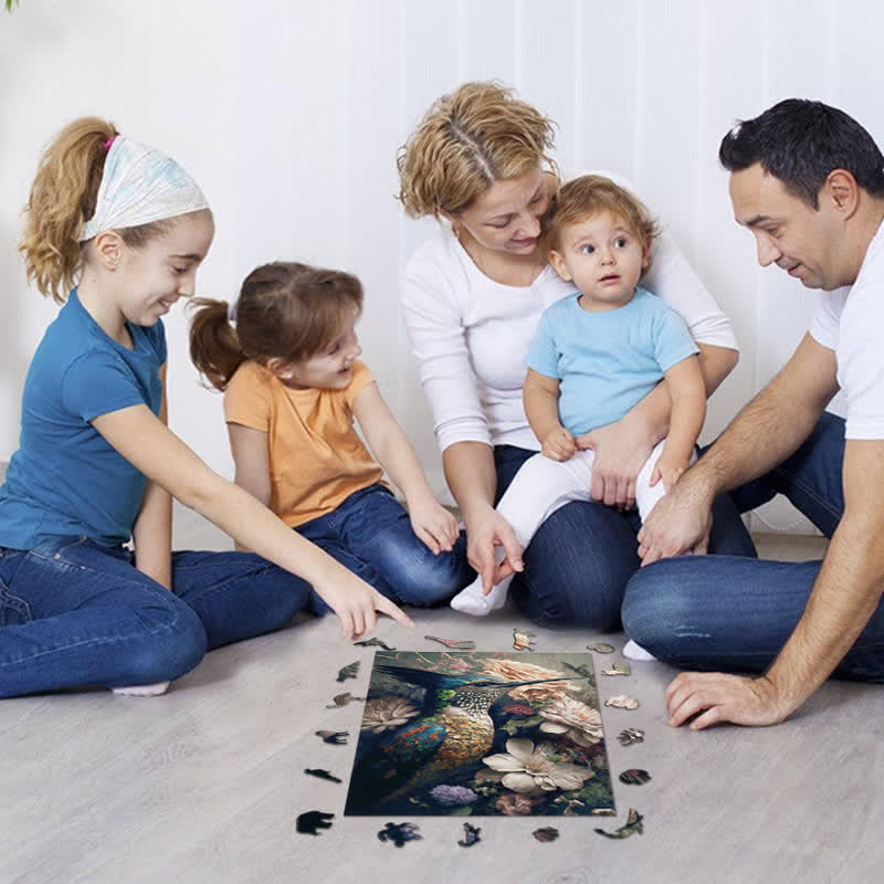 Swallow Bird - Wooden Jigsaw Puzzle - image 3