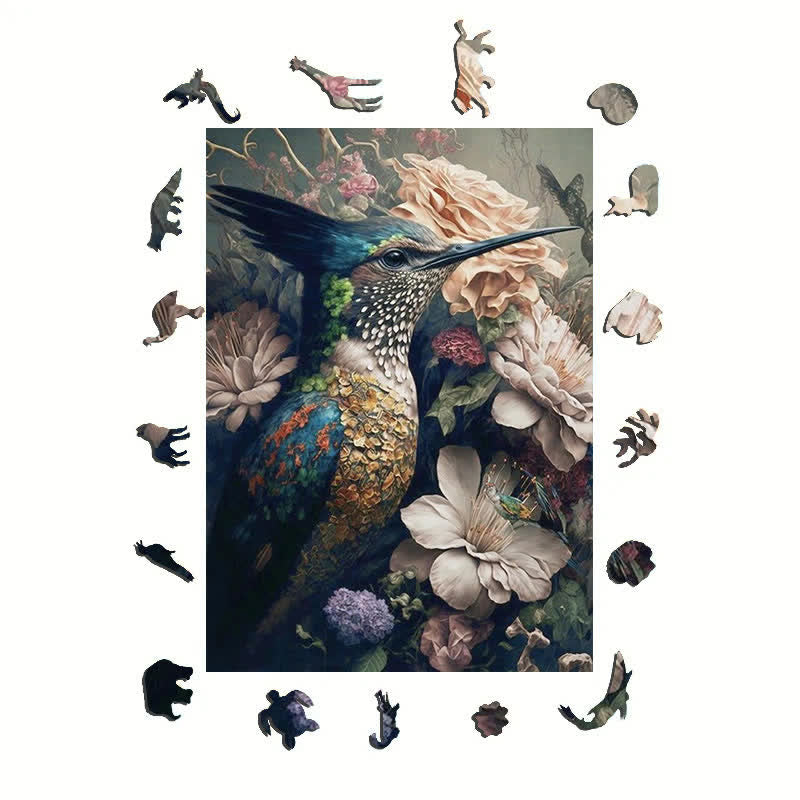 Swallow Bird - Wooden Jigsaw Puzzle - image 1