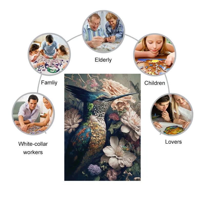 Swallow Bird - Wooden Jigsaw Puzzle - image 4