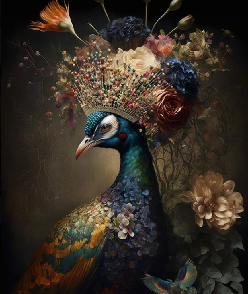 Persian Peacock - Wooden Jigsaw Puzzle - A3  - Wooden Gift Packaging - image 0