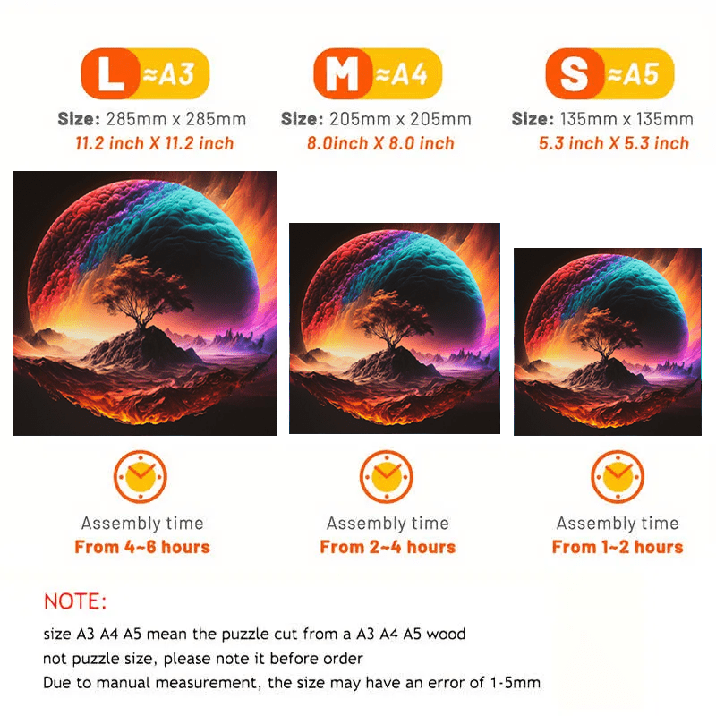 Rainbow World - Wooden Jigsaw Puzzle - image 2