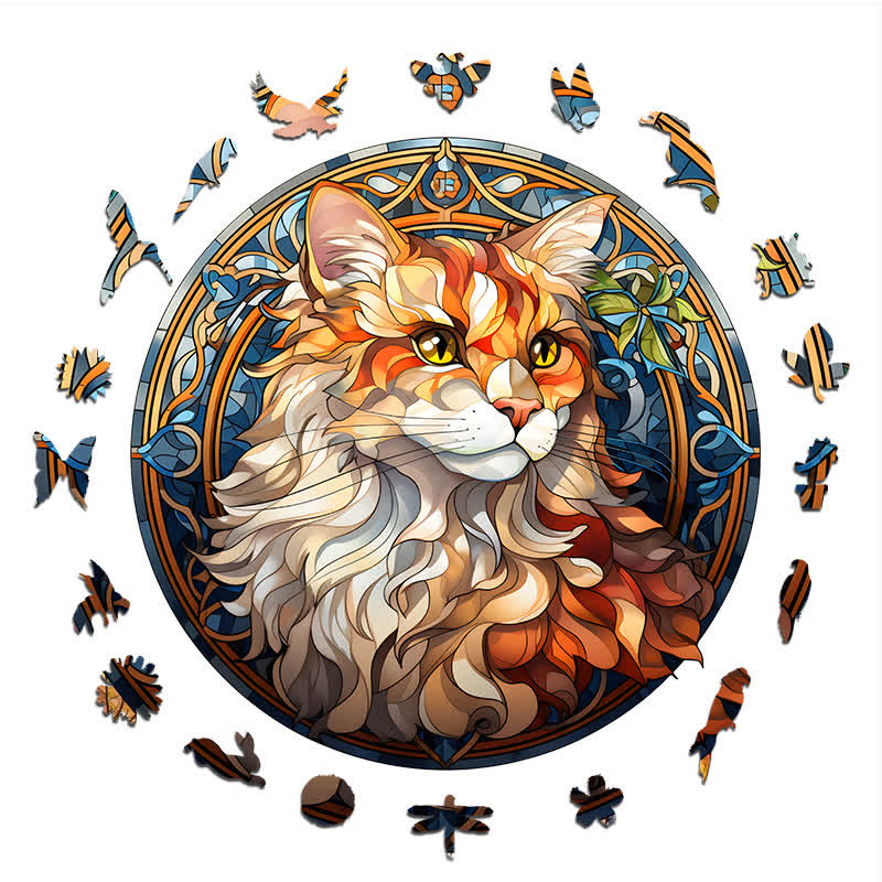 Beautiful Cat -1 Wooden Jigsaw Puzzle - image 1