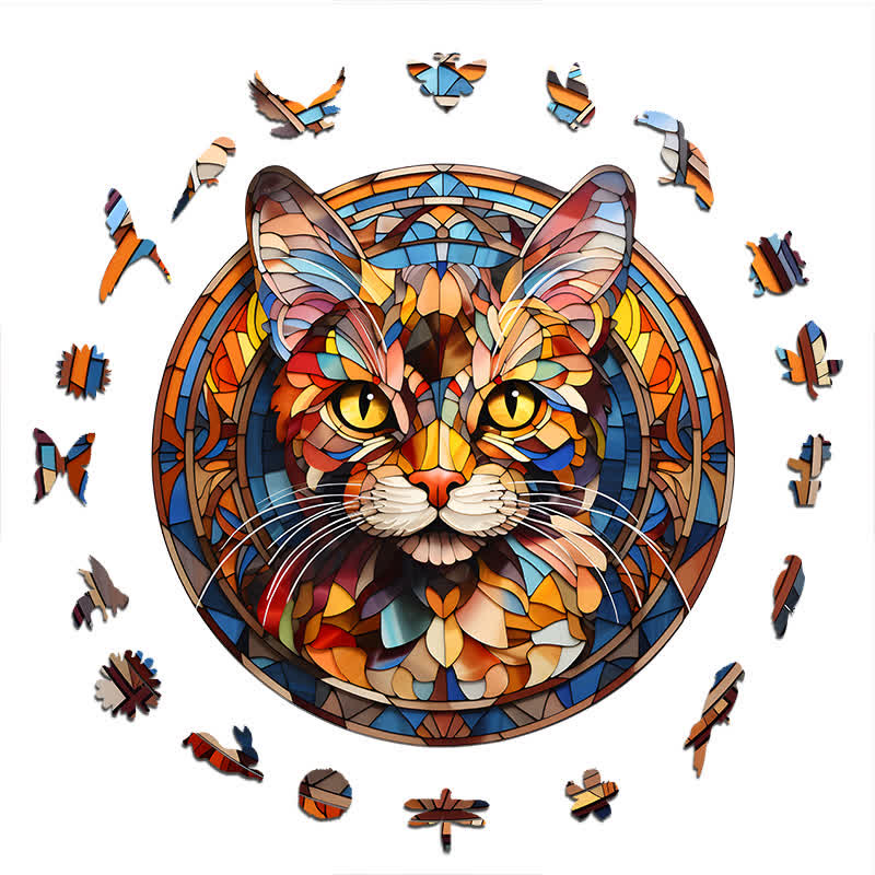 Beautiful Cat -3 Wooden Jigsaw Puzzle - image 1