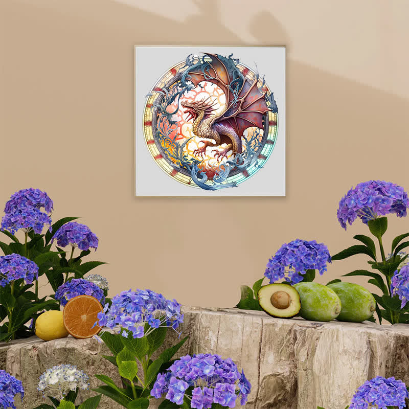 Dragon artwork - Wooden Jigsaw Puzzle - image 4