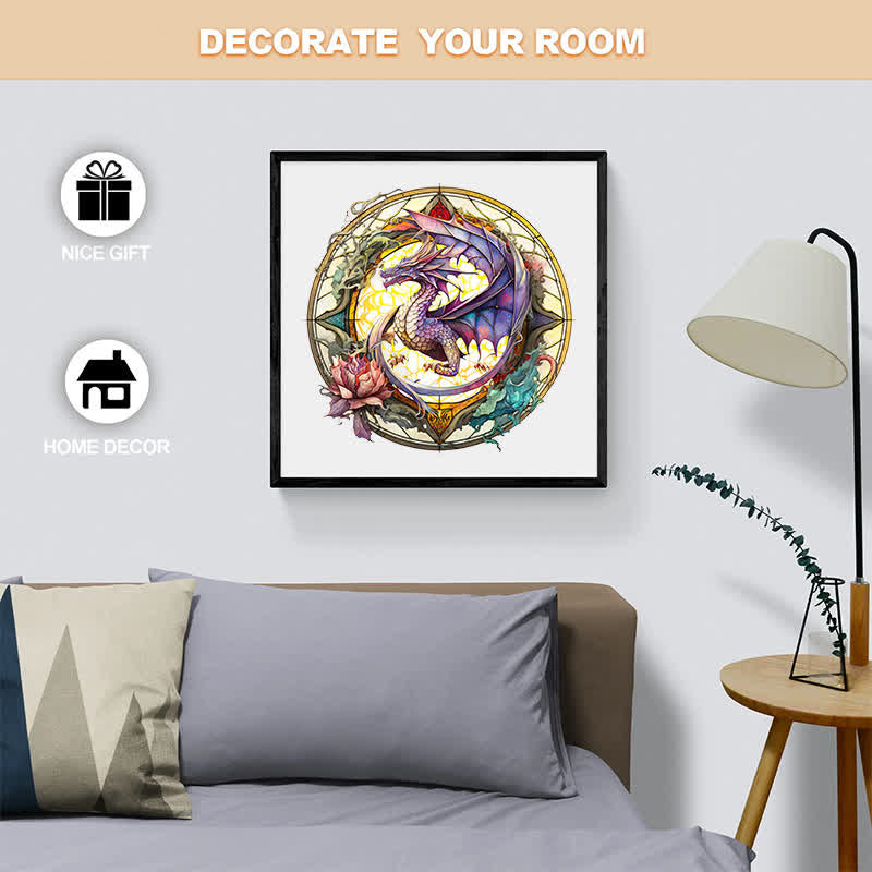 Dragon artwork -4  Wooden Jigsaw Puzzle - image 7
