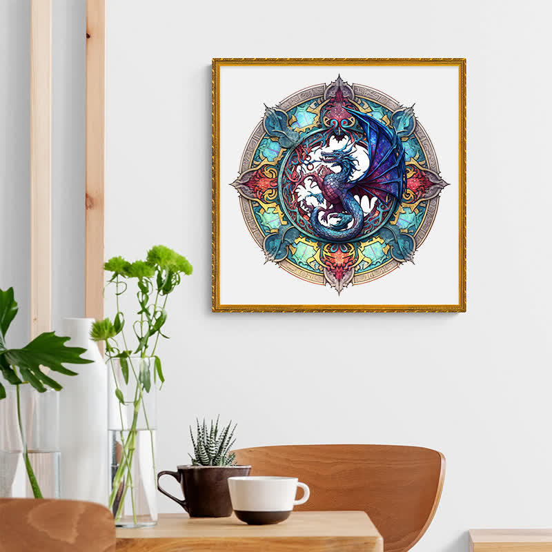 Dragon artwork -3  Wooden Jigsaw Puzzle - image 7